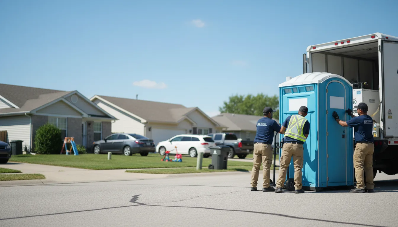Standard Porta Potty Rentals in Lancaster, KS near me